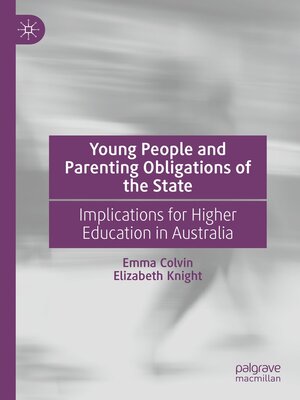 cover image of Young People and Parenting Obligations of the State